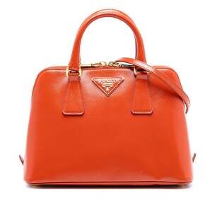 Prada Promenade Bag Vernice Saffiano #246185P96B